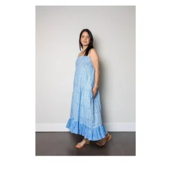 Blue Ikat