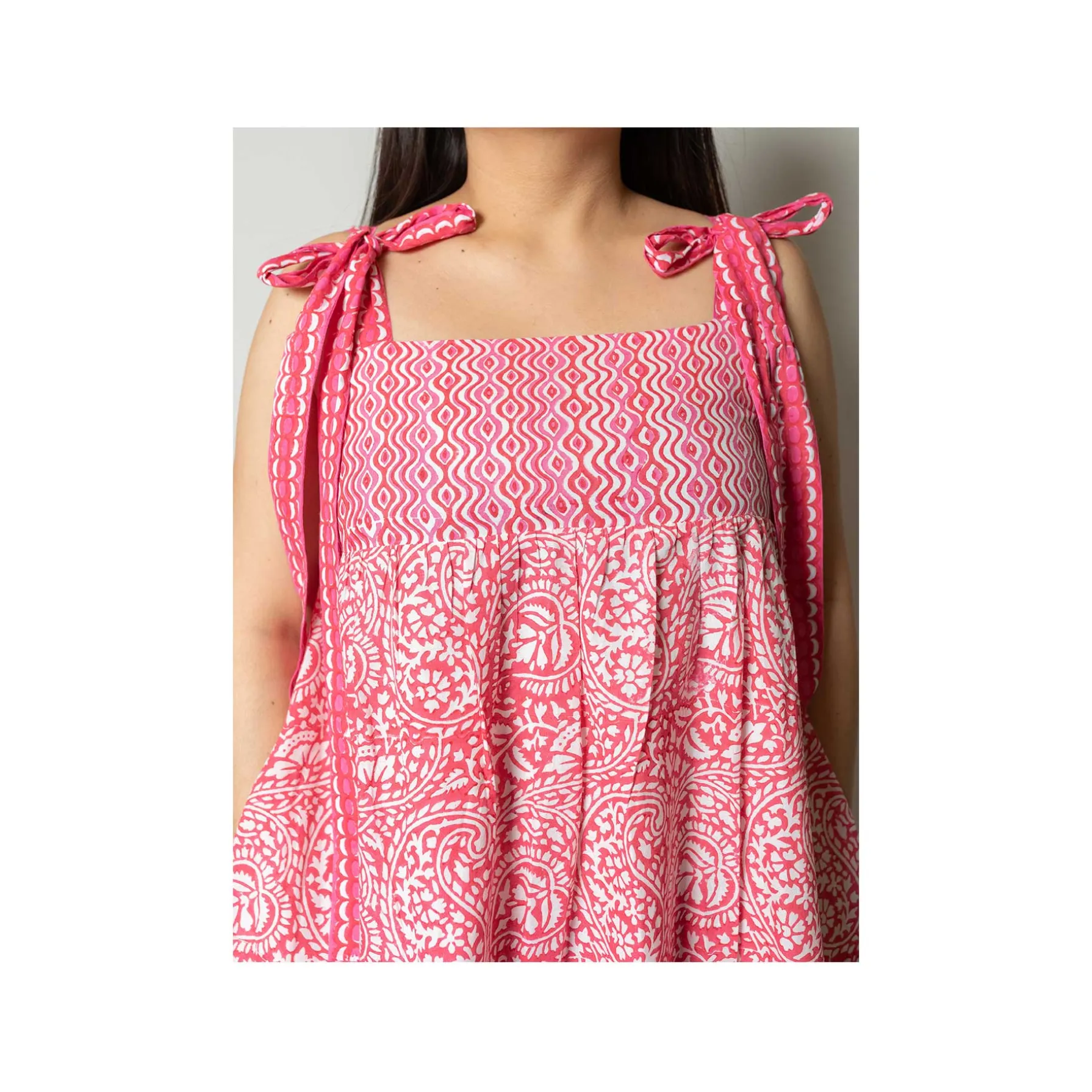 Coral Ikat