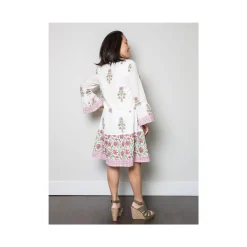 Floral Pink and Green