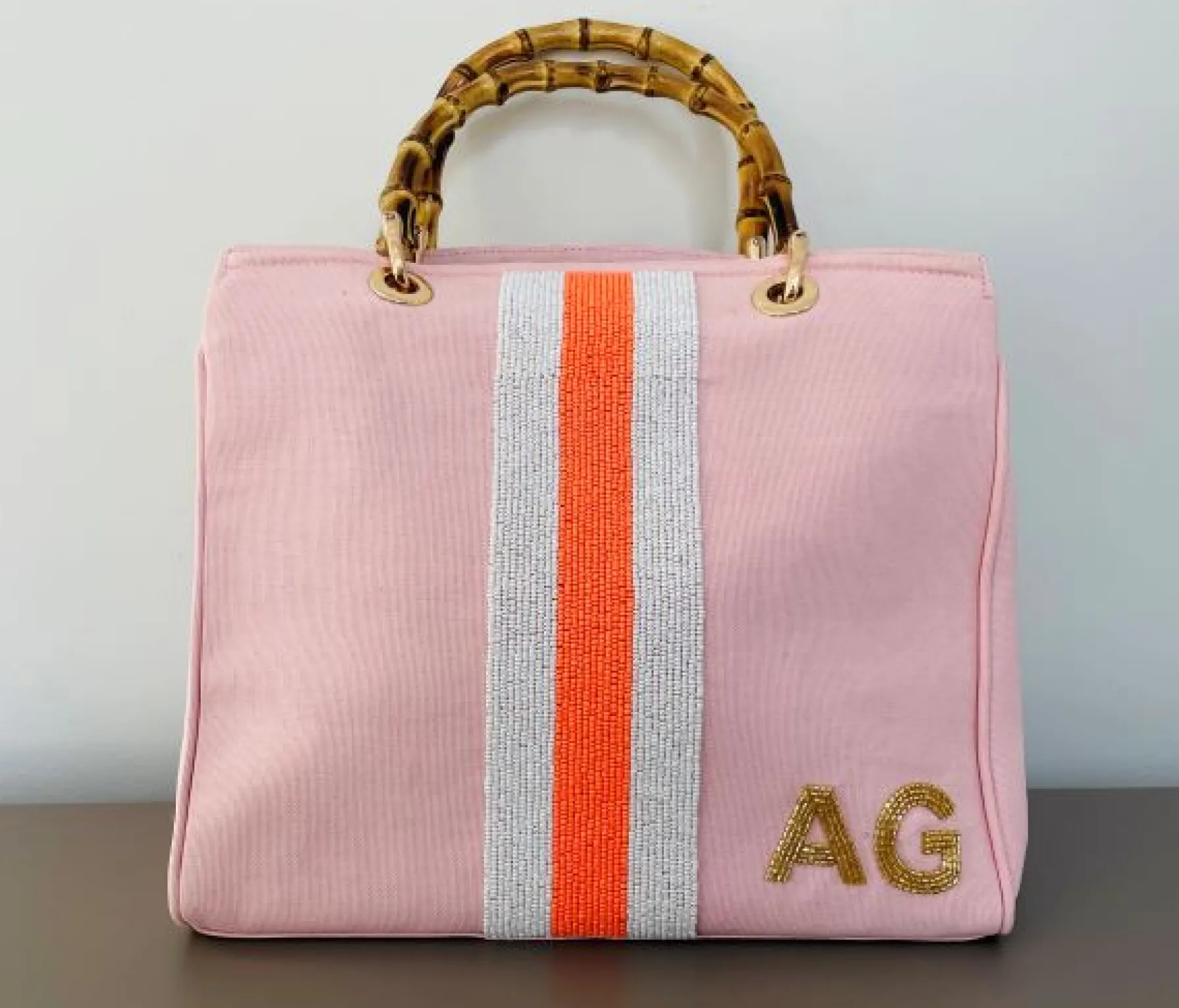 Sample AG Bamboo handle Tote