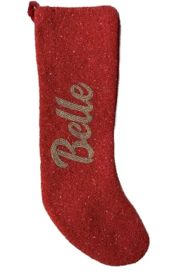 Sample BELLE Velvet Stocking