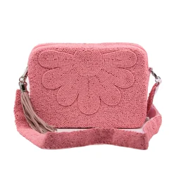 Sample Pink Flowers Crossbody