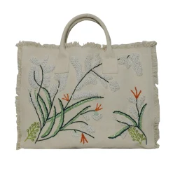 Sample white spring Tote